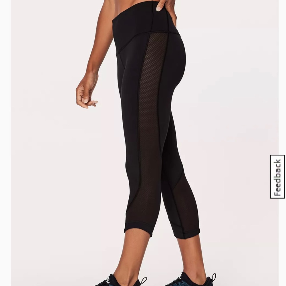 Black lululemon size 4